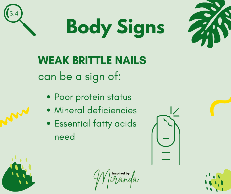 The Body Signs Series #4 – Brittle&nbsp;Nails